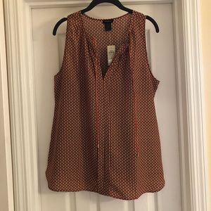 Sleeveless Ann Taylor Blouse